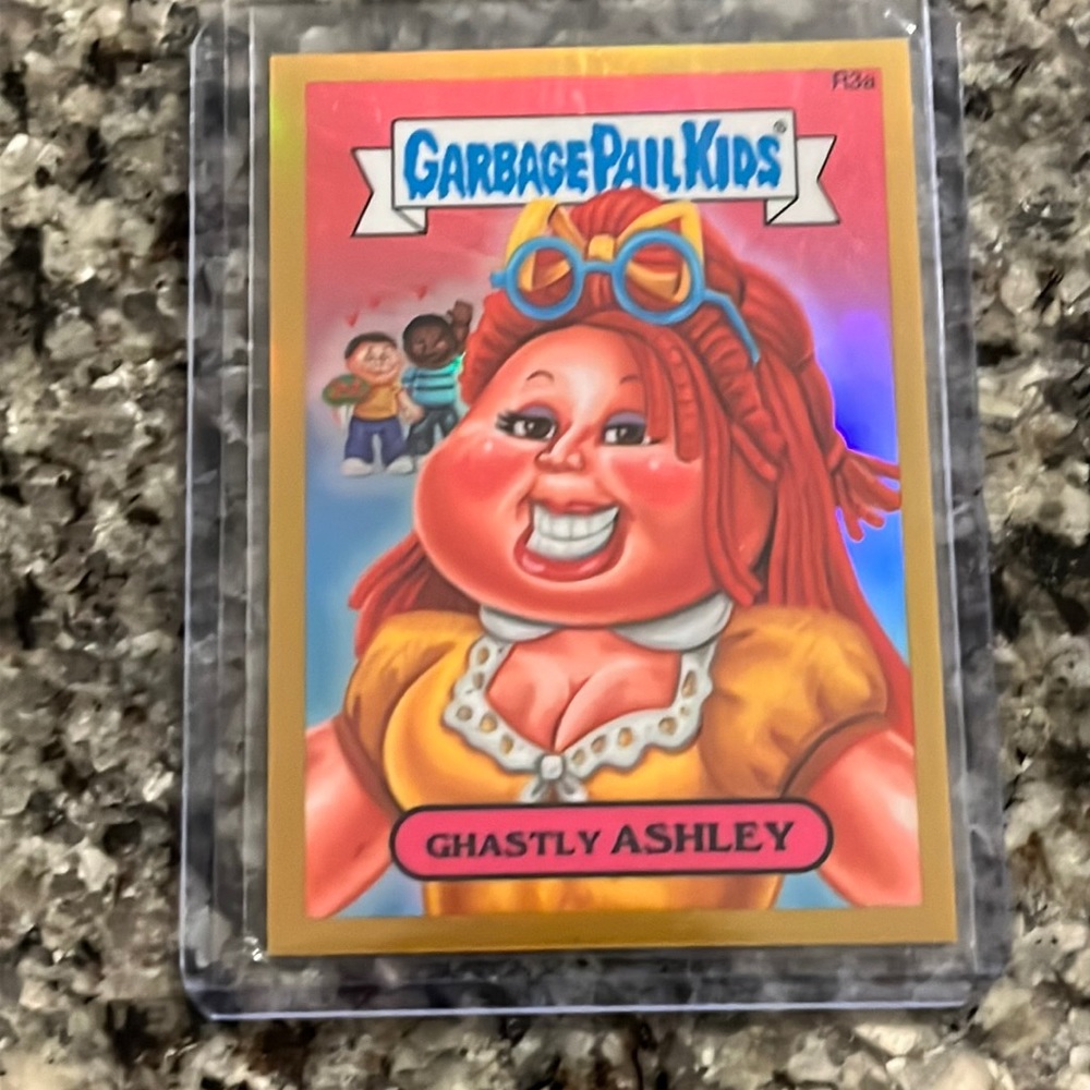 Topps Garage Pail Kids Chrome Series 1 2013 gold refractor Ghastly Ashley R3A